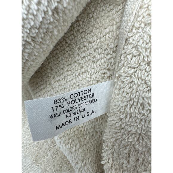 Vintage Aquarius By Zodiac Koalas 3 pc. Beige Towel Set MCM Retro USA - Picture 4 of 4